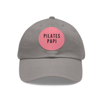 Pilates Papi Hat Round Leather Patch