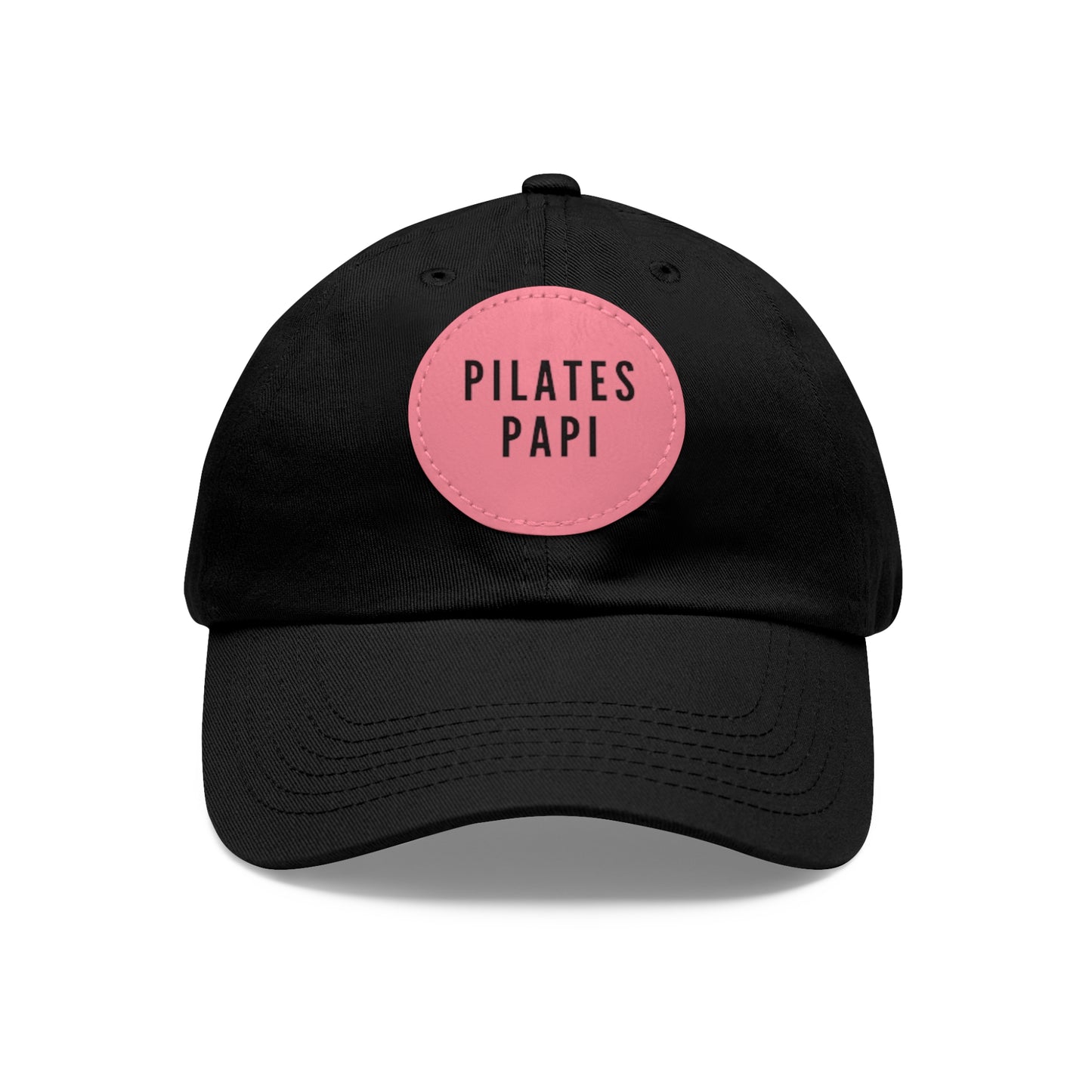 Pilates Papi Hat Round Leather Patch