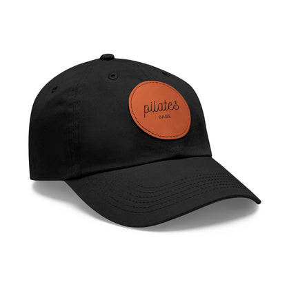 Pilates Babe Hat Round Leather Patch