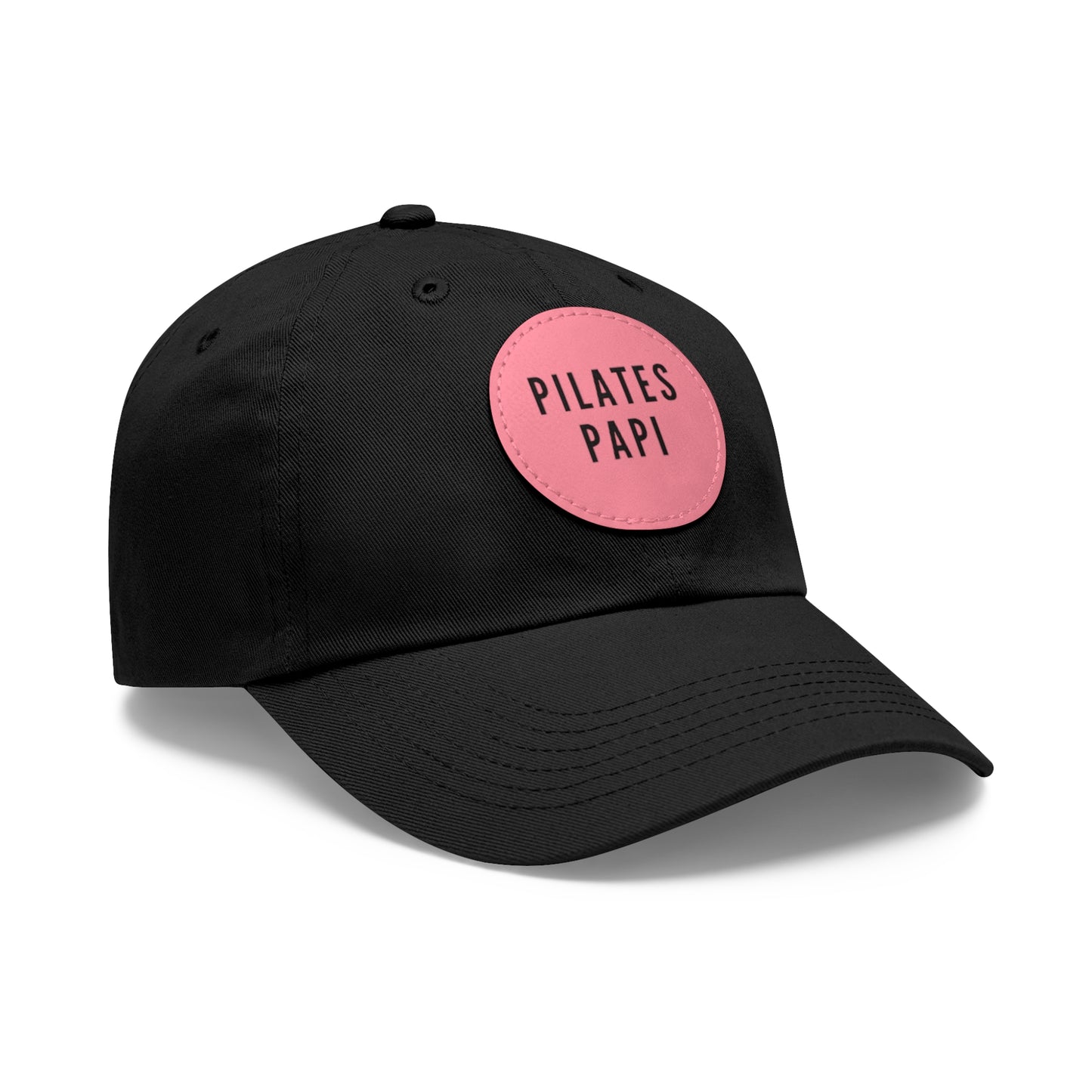 Pilates Papi Hat Round Leather Patch