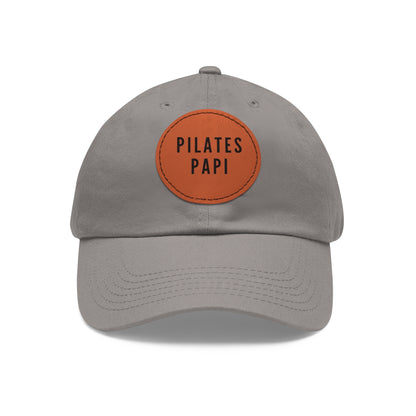 Pilates Papi Hat Round Leather Patch