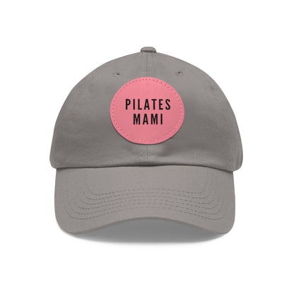 Pilates Mami Hat Round Leather Patch