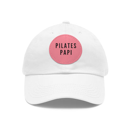 Pilates Papi Hat Round Leather Patch